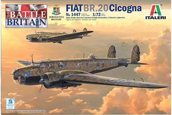 FIAT BR.20 Cicogna (ITALERI 1447) 1/72 FIAT BR.20 Cicogna (ITALERI 1447) 1/72