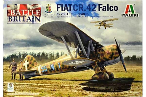 FIAT CR.42 Falco (ITALERI 2801) 1/48 FIAT CR.42 Falco (ITALERI 2801) 1/48