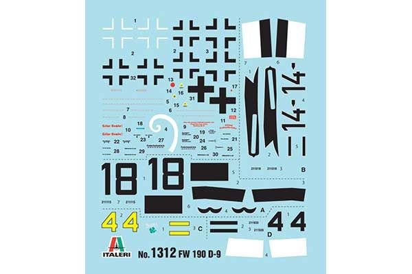 Focke - Wulf Fw 190 D - 9 (ITALERI 1312) 1/72