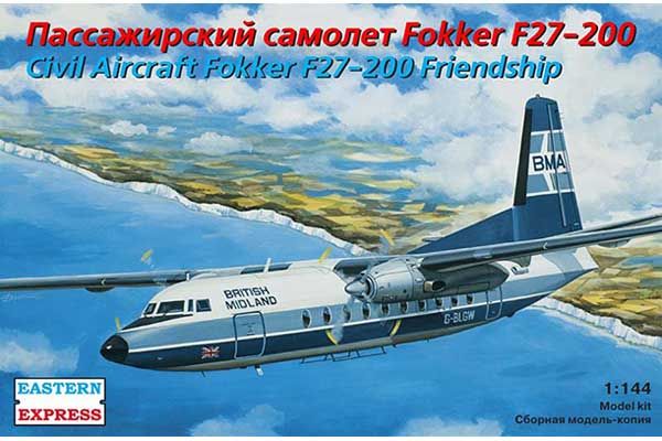 Fokker F-27-200 (Eastern Express 144115) 1/144