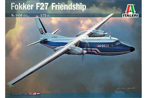 Fokker F27 Friendship (ITALERI 1430) 1/72