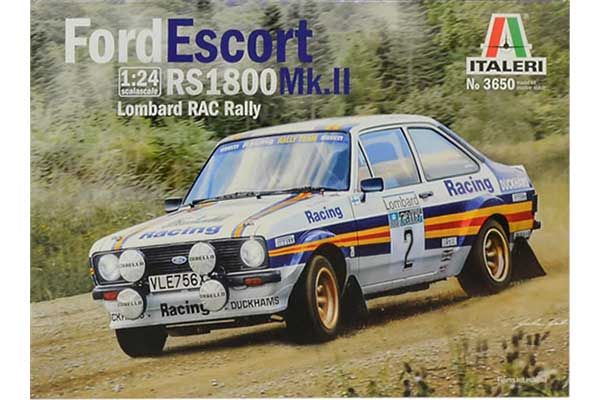 Ford Escort RS 1800 Mk.II Lombard RAC Rally (ITALERI 3650) 1/24 Ford Escort RS 1800 Mk.II Lombard RAC Rally (ITALERI 3650) 1/24
