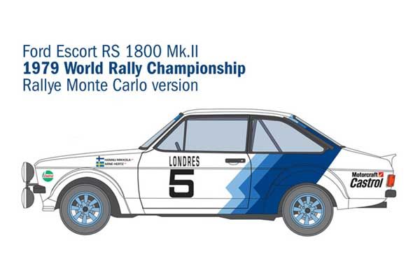 Ford Escort RS1800 Mk.II (ITALERI 3655) 1/24