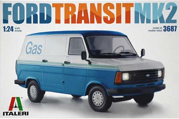Ford Transit MK2 (ITALERI 3687) 1/24 Ford Transit MK2 (ITALERI 3687) 1/24