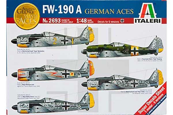 FW 190 A “German Aces” (ITALERI 2693) 1/48 FW 190 A “German Aces” (ITALERI 2693) 1/48