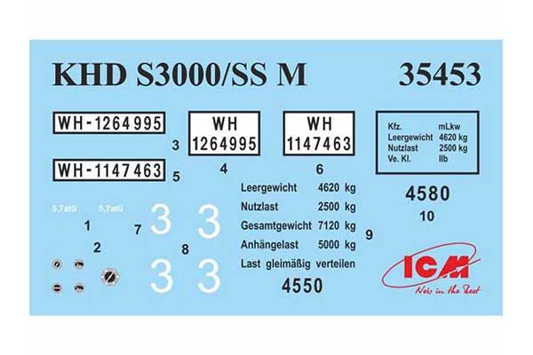 KHD S3000/SS M Maultier (ICM 35453) 1/35
