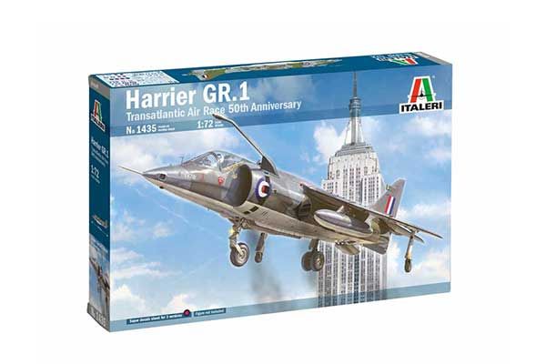 HARRIER GR.1 Transatlantic Air Race 50th Ann. (ITALERI 1435) 1/72