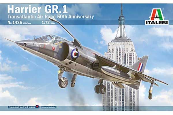 HARRIER GR.1 Transatlantic Air Race 50th Ann. (ITALERI 1435) 1/72