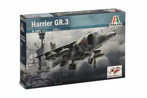 Harrier GR.3 (ITALERI 1401) 1/72