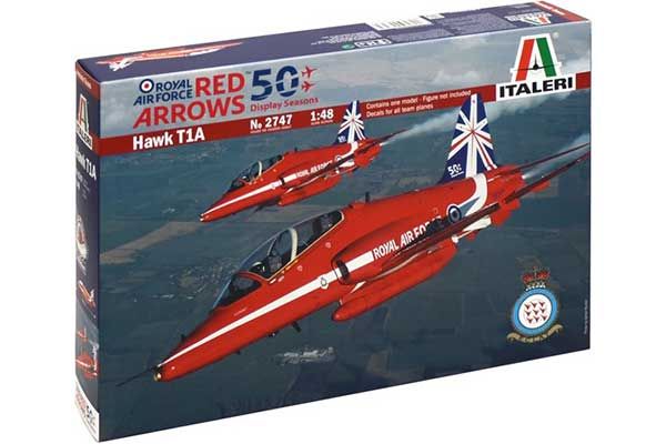 Hawk T1A ''Red Arrows'' (ITALERI 2747) 1/48