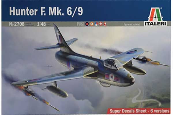 Hunter F. Mk.6/9 (ITALERI 2708) 1/48