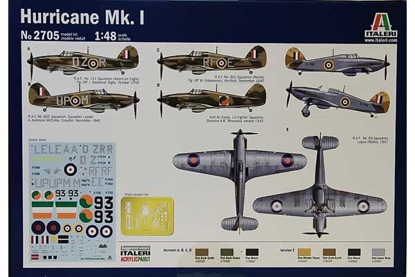 Hurricane Mk. I (ITALERI 2705) 1/48