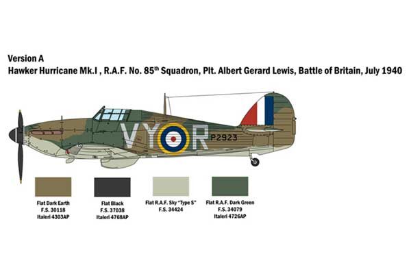 Hurricane Mk.I (ITALERI 2802) 1/48