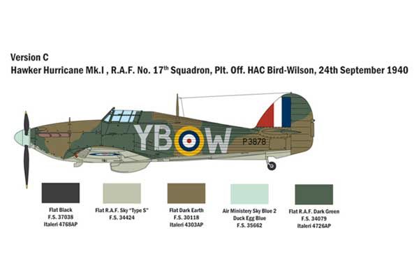 Hurricane Mk.I (ITALERI 2802) 1/48