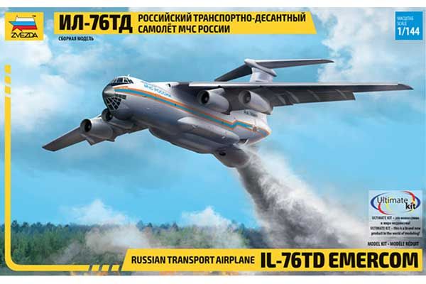 Ил-76 ТД (ZVEZDA 7029) 1/144 Ил-76 ТД (ZVEZDA 7029) 1/144