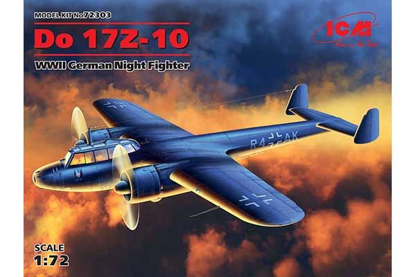 Дорнье Do 17Z-10 (ICM 72303) 1/72 Дорнье Do 17Z-10 (ICM 72303) 1/72