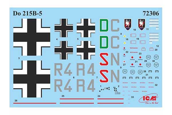 Дорнье Do 215B-5 (ICM 72306) 1/72