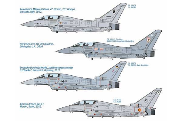 EF-2000 Typhoon IIB (ITALERI 1340) 1/72