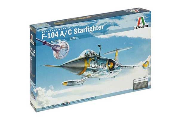 F-104 A / C Starfighter (ITALERI +1359) 1/72