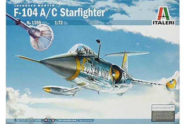 F-104 A / C Starfighter (ITALERI +1359) 1/72