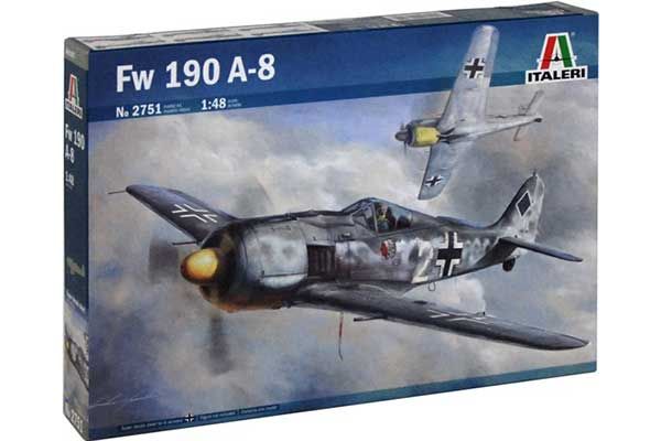 Фокке-Вульф Fw-190 A-8 (ITALERI 2751) 1/48