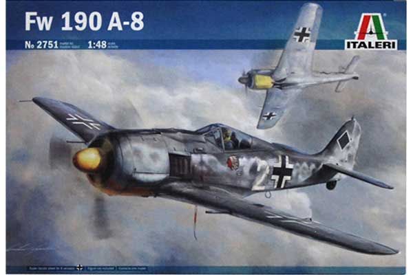 Фокке-Вульф Fw-190 A-8 (ITALERI 2751) 1/48 Фокке-Вульф Fw-190 A-8 (ITALERI 2751) 1/48