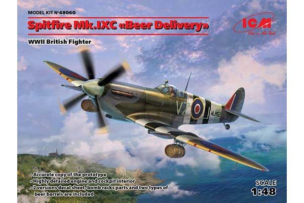 Spitfire Mk.IXC "Beer Delivery" (ICM 48060) 1/48 Spitfire Mk.IXC "Beer Delivery" (ICM 48060) 1/48