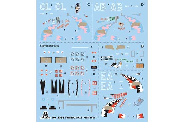 Tornado GR.1 (ITALERI 1384) 1/72