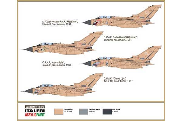 Tornado GR.1 (ITALERI 1384) 1/72