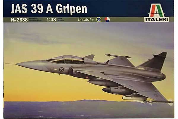JAS 39 A Gripen (ITALERI 2638) 1/48