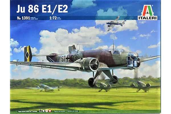 JU 86 E1/E2 (ITALERI 1391) 1/72 JU 86 E1/E2 (ITALERI 1391) 1/72
