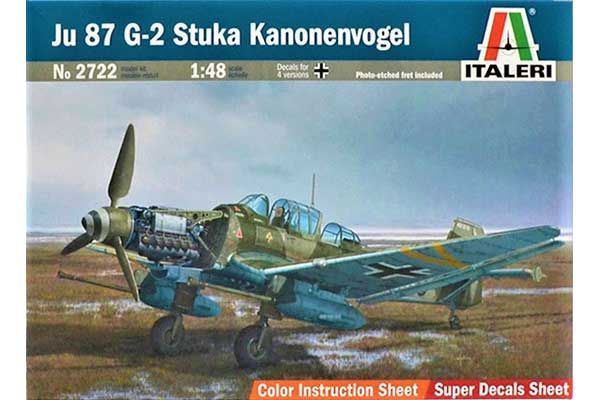 JU 87 G-2 Stuka Kanonenvogel (ITALERI 2722) 1/48 JU 87 G-2 Stuka Kanonenvogel (ITALERI 2722) 1/48