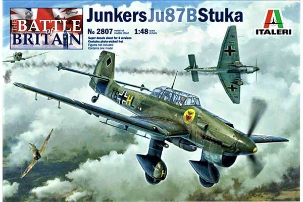 Junkers JU-87B Stuka (ITALERI 2807) 1/48 Junkers JU-87B Stuka (ITALERI 2807) 1/48