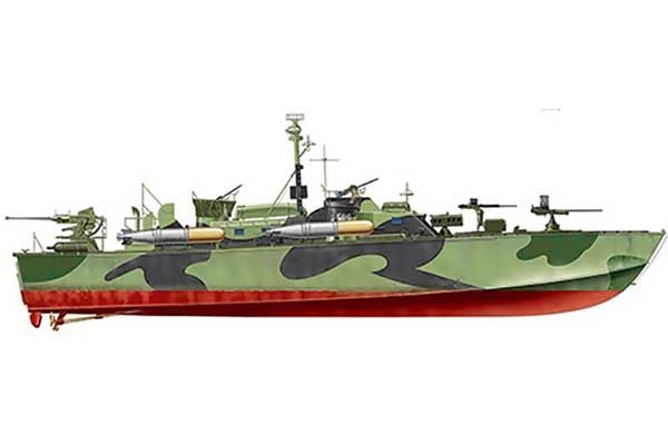 Elco 80 Torpedo Boat PT-596 (ITALERI 5602) 1/35