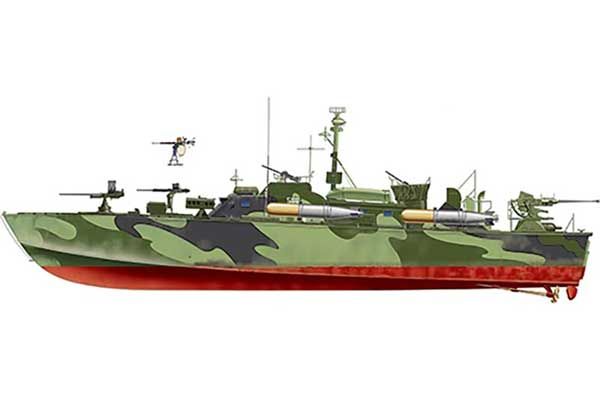 Elco 80 Torpedo Boat PT-596 (ITALERI 5602) 1/35