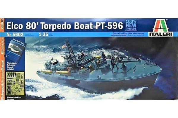 Elco 80 Torpedo Boat PT-596 (ITALERI 5602) 1/35