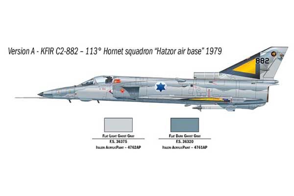 KFIR C.2 (ITALERI 1408) 1/72