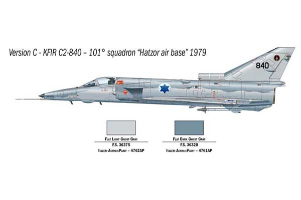 KFIR C.2 (ITALERI 1408) 1/72