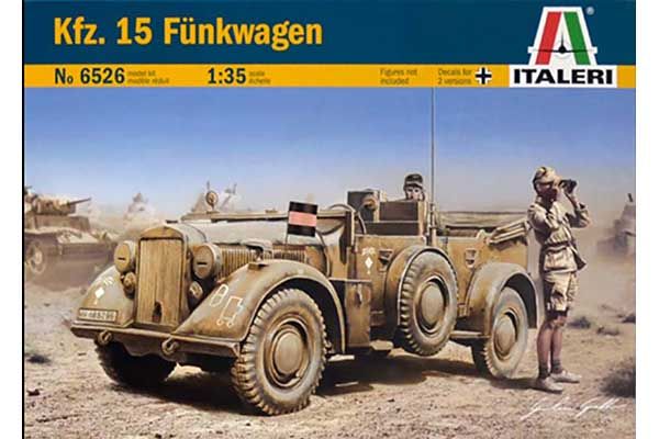 Kfz.15 FUNKWAGEN (ITALERI 6526) 1/35 Kfz.15 FUNKWAGEN (ITALERI 6526) 1/35