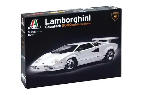 Lamborghini Countach 5000 (ITALERI 3683) 1/24