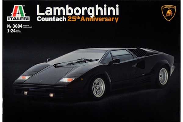 Lamborghini Countach (ITALERI 3684) 1/24 Lamborghini Countach (ITALERI 3684) 1/24