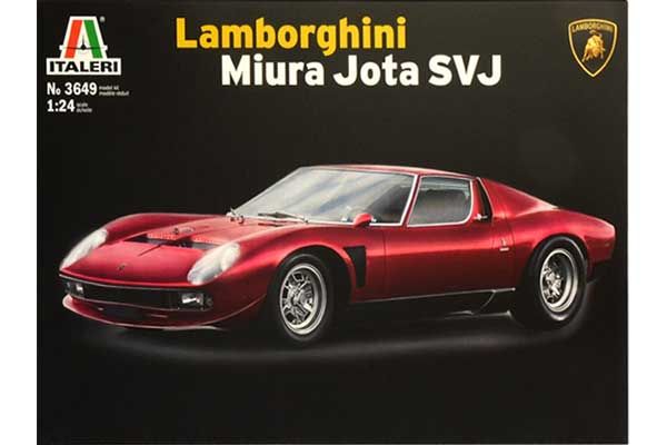 Lamborghini Miura JOTA SVJ (ITALERI 3649) 1/24 Lamborghini Miura JOTA SVJ (ITALERI 3649) 1/24