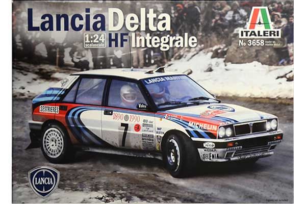 Lancia Delta HF Integrale (ITALERI 3658) 1/24 Lancia Delta HF Integrale (ITALERI 3658) 1/24