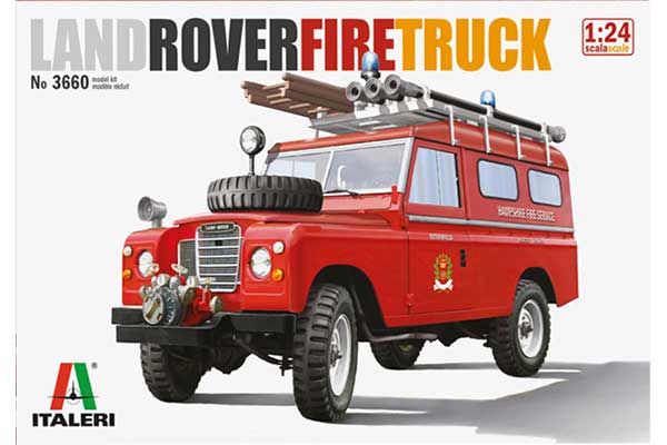 Land Rover Fire Truck (ITALERI 3660) 1/24