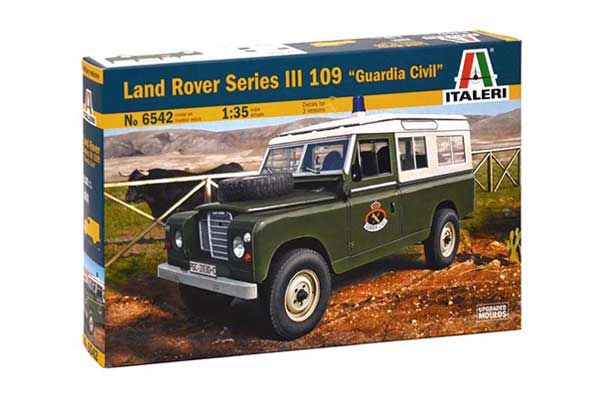 LAND ROVER SERIES III 109 "Guardia Civil" (ITALERI 6542) 1/35