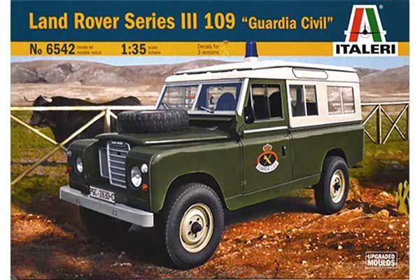 LAND ROVER SERIES III 109 "Guardia Civil" (ITALERI 6542) 1/35 LAND ROVER SERIES III 109 "Guardia Civil" (ITALERI 6542) 1/35