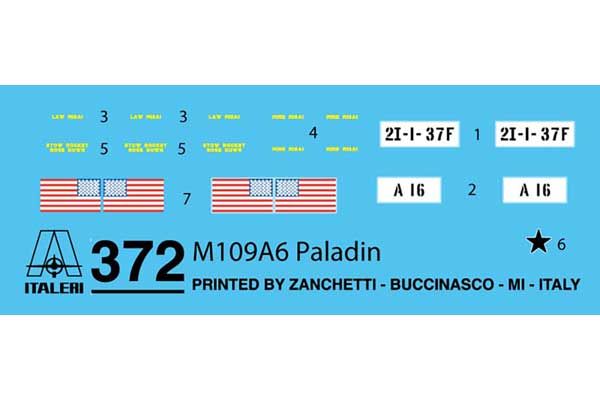 M-109A6 "Paladin" (ITALERI 0372) 1/35