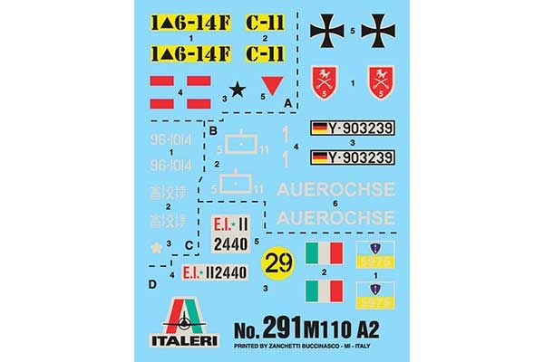 M-110 A2 (ITALERI 0291) 1/35