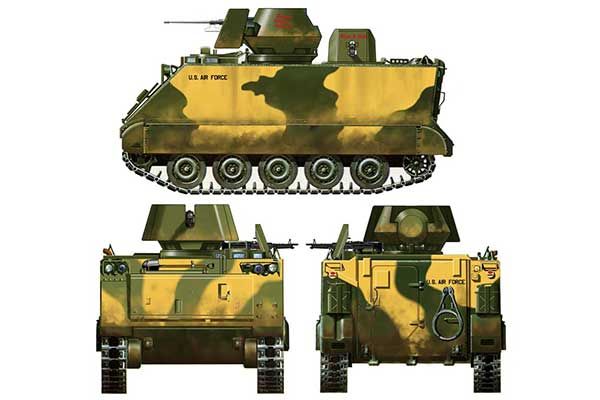 M113 ACAV с 106мм безоткатной пушкой (ITALERI 6506) 1/35