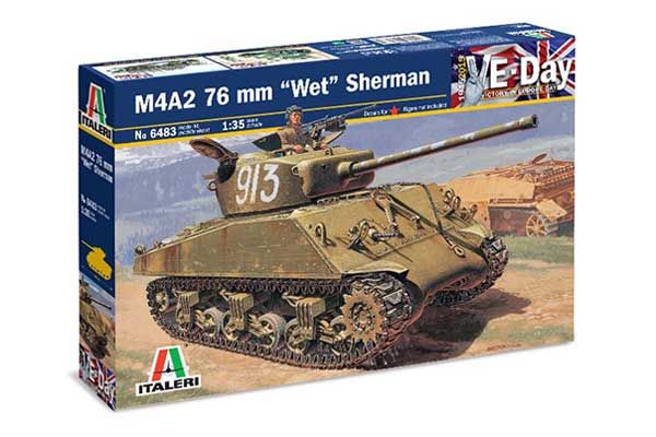 M4A2 76mm. ''WET'' SHERMAN (ITALERI 6483) 1/35